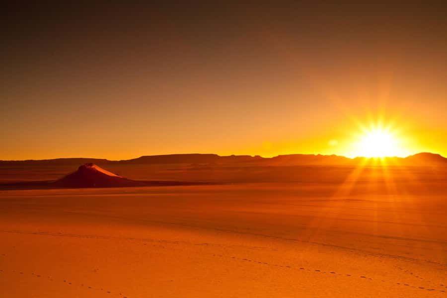 From Doha: Sunrise or Sunset Safari with Sand Boarding - The Inland Sea Stop: Salt-Water Inlet Views That Feel Like Another Planet