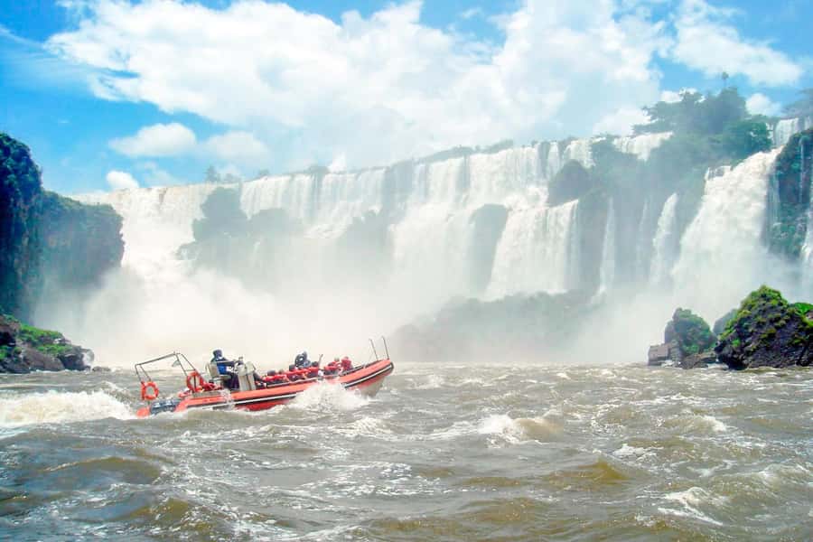 From Foz do Iguazu: Brazil Iguazu Falls & Macuco Safari Boat - Devil’s Throat viewpoint: the angle shift that makes the day feel complete