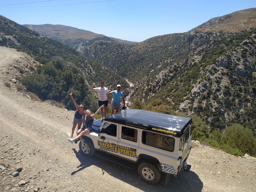 From Heraklion: Matala Beach - Caves & winery Full Day tour - Viewpoint breaks across the Messara Plain