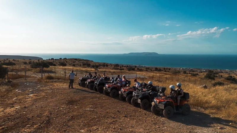 From Heraklion: Wild Crete Quad Safari 3-Hour Adventure - Hersonissos Coast Ride: Views That Make the Motion Worth It