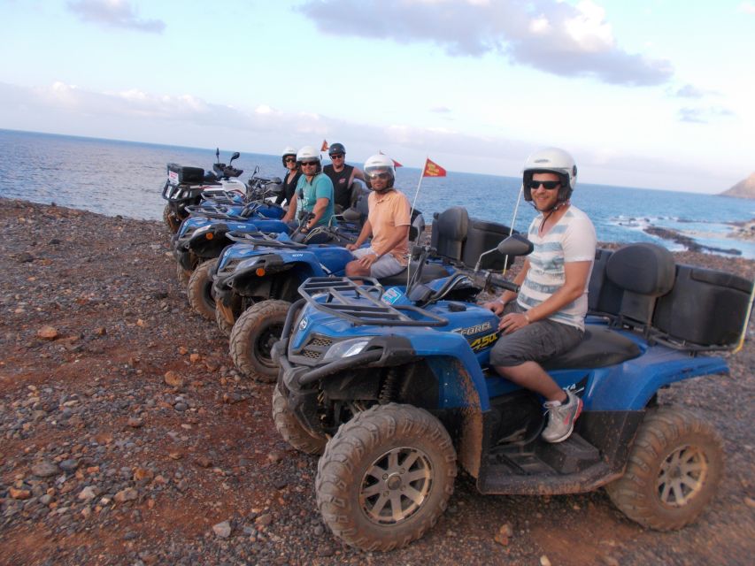 From Hersonissos/Malia: Guided Sunset Quad Safari - Safety Briefing and the 520cc Quad Reality Check