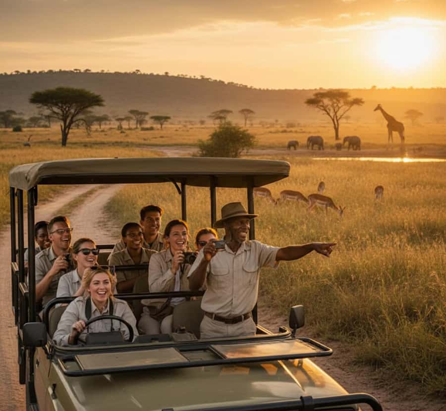 From Johannesburg: Pilanesberg Wildlife Safari - Johannesburg to Pilanesberg: the 2.5-hour drive that sets the tone