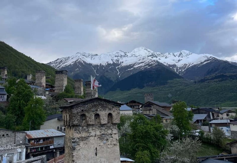 From Kutaisi: Svaneti Mountain Villages 2-Day 4x4 Safari - Shkhara Glacier hike: the part that usually sells the tour