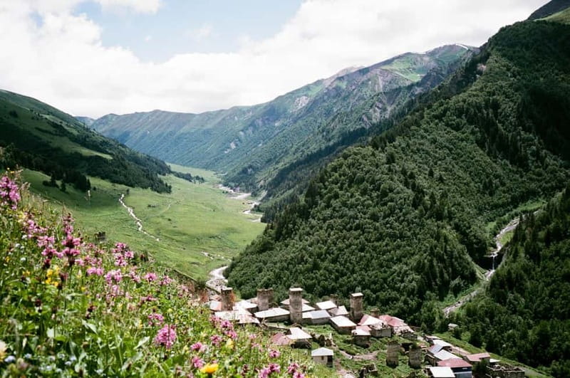 From Kutaisi: Svaneti Mountain Villages 2-Day 4x4 Safari - Enguri Dam: a useful stop on the way back to real roads