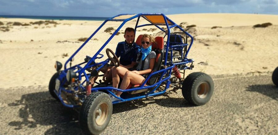 From Lanzarote: Corralejo Buggy Safari - Corralejo dunes: the closest thing to the Sahara on this side of Europe
