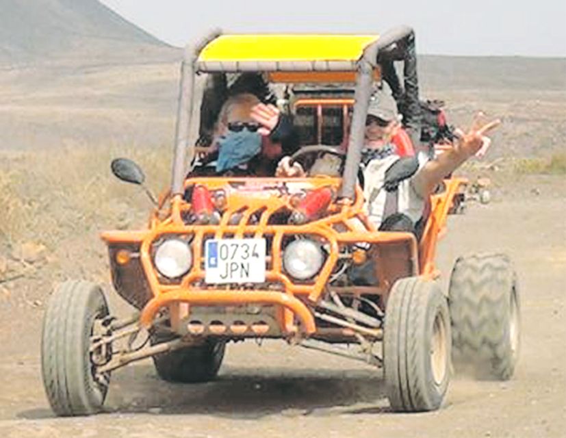 From Lanzarote: Corralejo Buggy Safari - Tamaragua and Villaverde: volcanic farms with goats, camels, and cheese