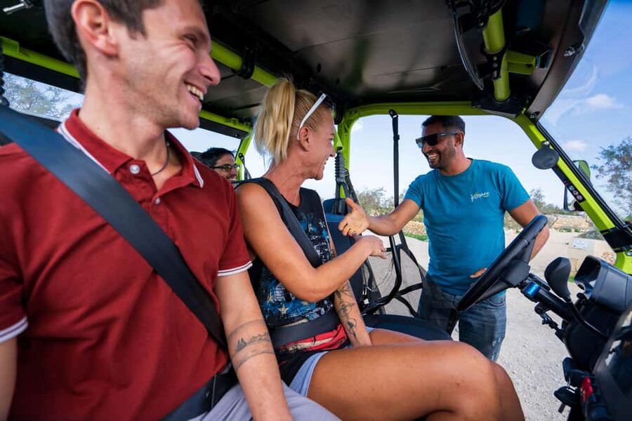 From Malta: All Inclusive Gozo Jeep Safari Tour + Comino - Gozo Safari Style: UTV Comfort Meets Jeep-Adventure Marketing