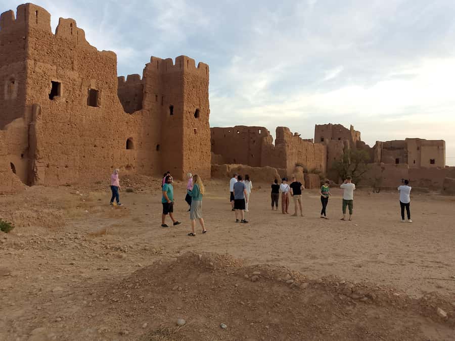 From Marrakech: 4-Day Morocco Sahara Desert Experience - Todra Gorges and Tinghir: canyon walls and palm-shade time
