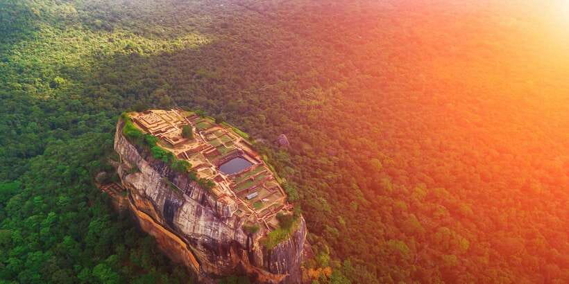 From Negombo: Sigiriya and Dambulla Day Trip and Safari - Sigiriya Lion Rock: 1,200 stairs, Mirror Wall, and Lion Paws