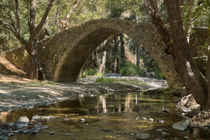 From Paphos: Grand Tour Jeep Safari - Troodos Forests and Gelefos Bridge: the Venetian engineering moment