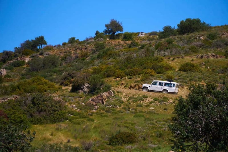 From Protaras: Full-Day Grand tour Jeep Safari with Lunch - Pano Lefkara: Silverware, Lace, and Narrow-Street Cyprus