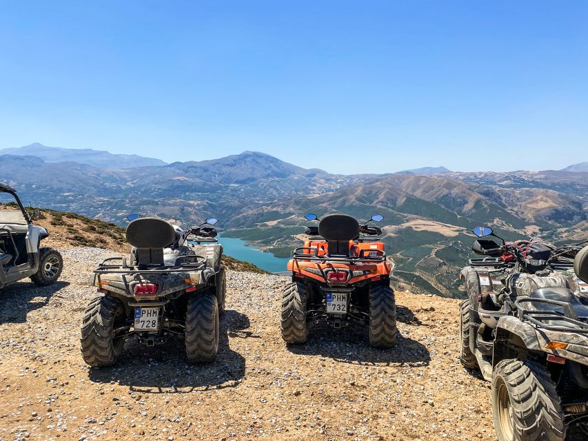 From Rethymno: Half-Day Quad Bike Safari - Summit break plus the kafeneion coffee pause