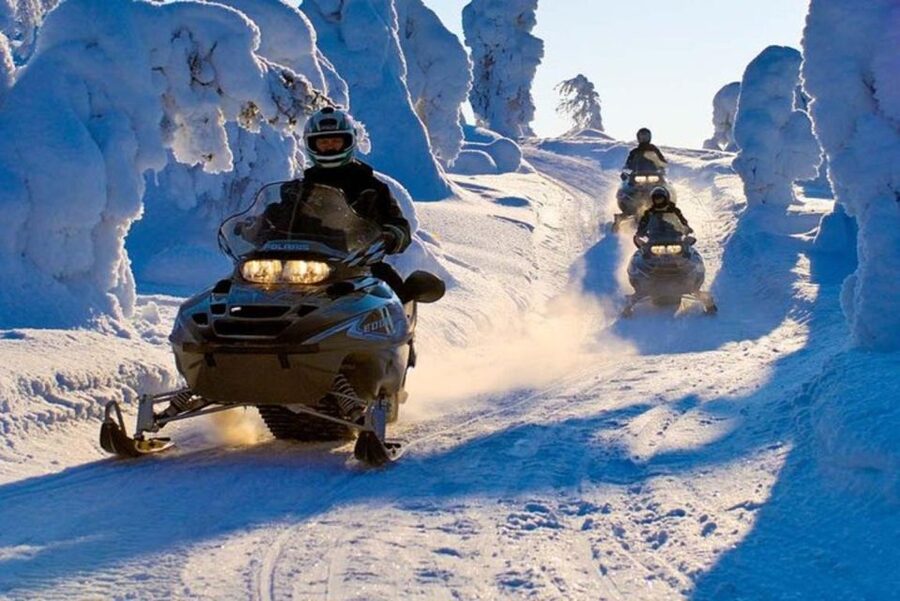 From Sirkka: Lapland Snowmobile Safari in Levi - Thermal overalls and boots: what’s included and how to dress
