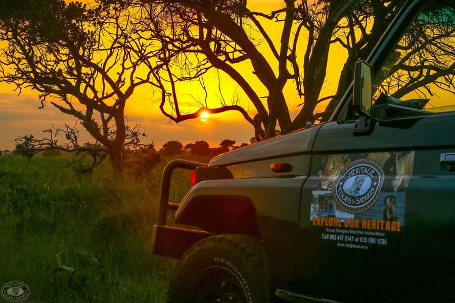 From St Lucia: iSimangaliso Sunset Safari - What you’ll do during the drive: wetlands, waterline viewing, and panoramic stops