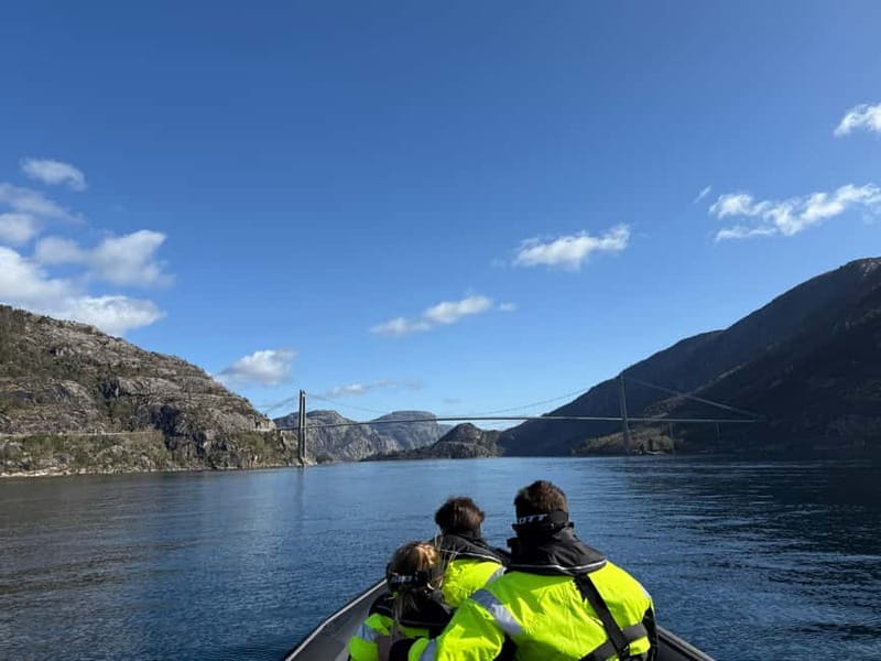 From Stavanger: Lysefjorden & Pulpit Rock Safari by RIB - Key points worth knowing before you go