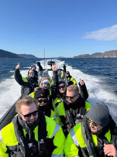 From Stavanger: Lysefjorden & Pulpit Rock Safari by RIB - Safety briefing, wet-weather gear, and the reality of a bumpy ride