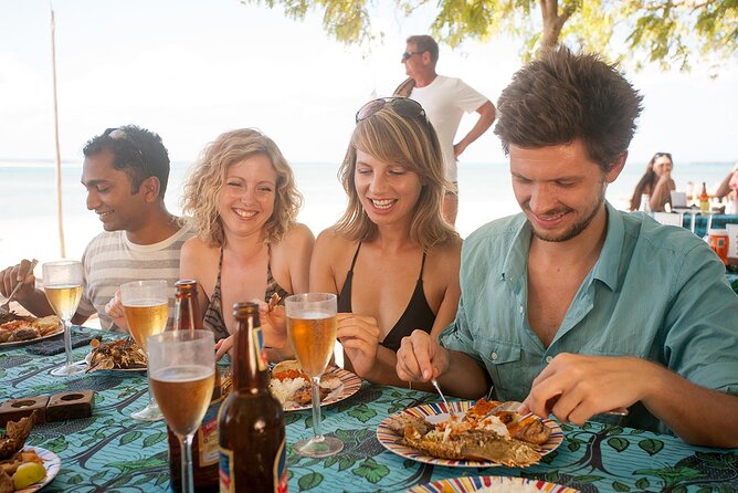 Full-Day Blue Lagoon and Sandbank Boat Tour from Zanzibar ( Safari blue) - Safari Blue sandbank and Blue Lagoon (3 hours): snorkeling and lunch in one water-world