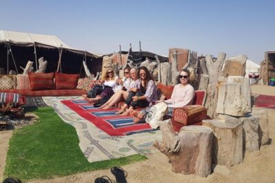 Full Day Desert Safari with Buffet Dinner,Sand Boarding & Camel Ride - Sealine Beach start: the easy warm-up before the dunes