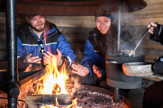 Full Day Snowmobile Safari into the Lappish Wilderness in Rovaniemi - Midway campfire lunch: the warm break you’ll genuinely need