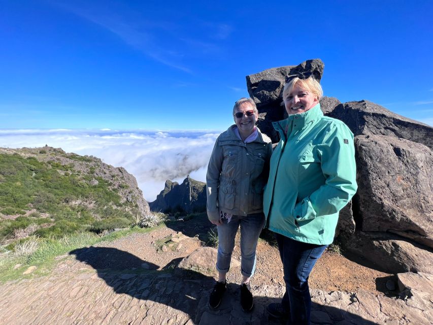 Funchal: Nuns Valley, Safari Tour, & Viewpoints with Sunset - Pico do Areeiro (1818m): the high point for clouds and mountain drama