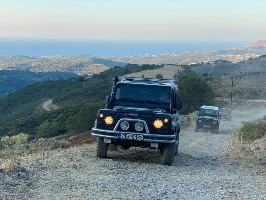 Georgioupolis Full-Day Land Rover Safari Experience - The White Mountains off-road: where the day turns into a real safari