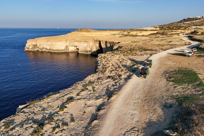 GOZO & Blue Lagoon Jeep Sunset Safari (Comino cave tour) - Sanap Cliffs: the Gozo height that tour buses miss
