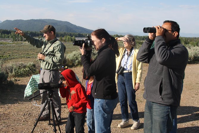 Grand Teton Wildlife Safari in a Enclosed or Open-Air Vehicle (season dependent) - Stop 1: Grand Teton National Park spotting for mammals and birds