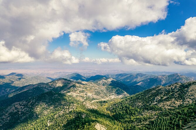 Grand Tour Full Day Jeep Safari from Larnaka - Mesa Potamos Waterfalls: a mini forest trek that breaks up the drive