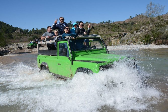 Green Canyon Jeep and Boat Tour with Lunch - Manavgat Waterfall: a scenic hour with extra fees