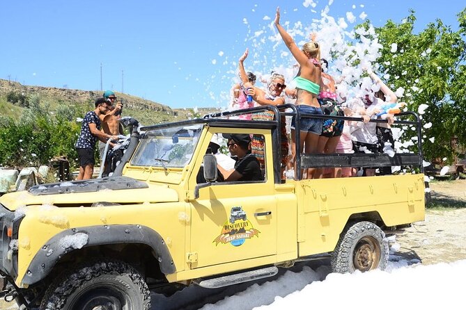 Green Canyon: Side Jeep Safari with Lunch & Waterfall & Boat Trip - Manavgat Dam Photo Stop: Green Views Before the Main Action