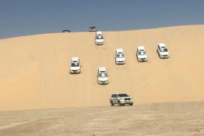 Half Day Desert Safari and Inland Sea - Dune bashing in a 4x4: thrilling sand time, guided well