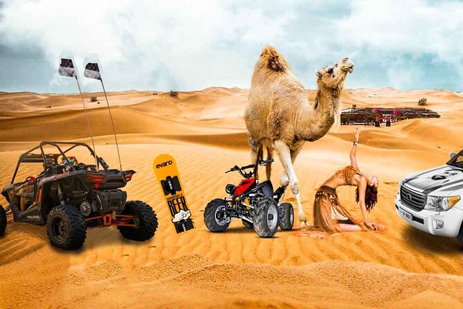 Half Day Desert Safari || Sand Boarding || Camel Ride || Inland Sea Visit || - Key things to know before you go