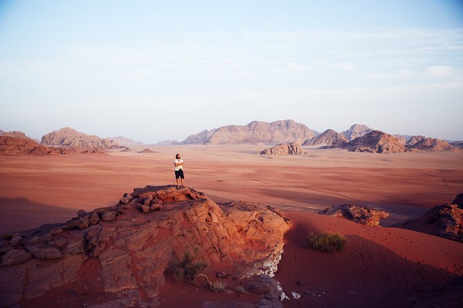 Half-Day Jeep Safari "Wadi Rum Highlights!" w/ Professional Bedouin Guide - Jeep seating and the hold-on-tight reality