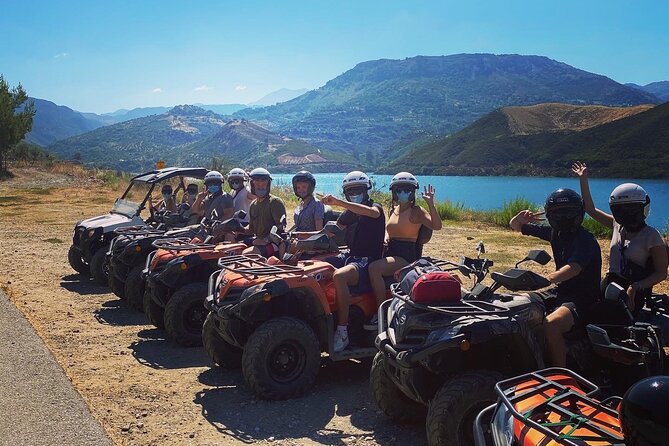 Half-Day Rethymno Quad Safari - Stop 3: Thavma Coffee Drinks & Cretan Food viewpoint over Rethymno