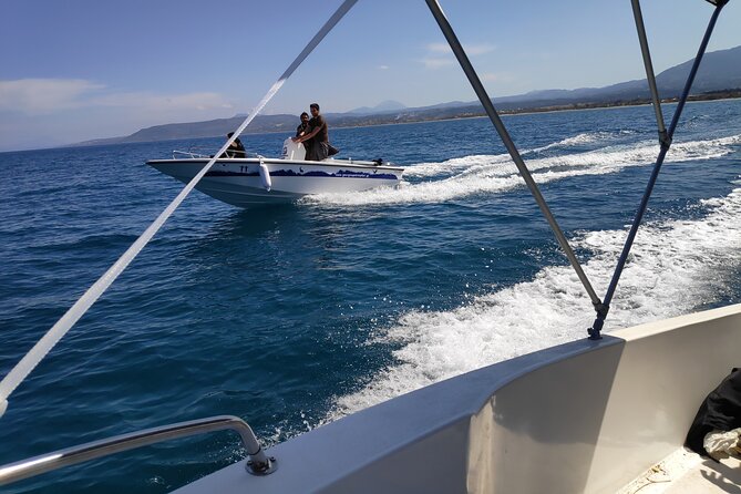 Half-Day Small-Group Boat Safari in Crete - Omprogialos stop: the swim break is the point