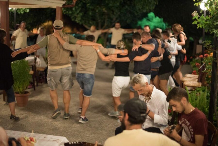 Heraklion: Sunset Safari with Dinner & Prosecco - Lassithi Plateau sunset: the money shot, with Prosecco and fruit