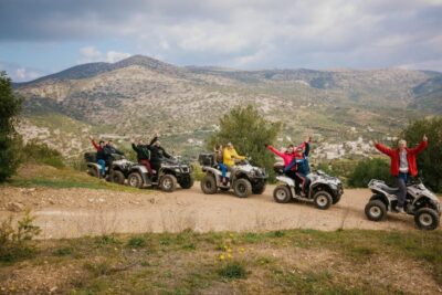 Hersonissos: ATV Quad Bike Safari in the Mountains of Crete - The Quads and the Rules: What You Need Before You Go