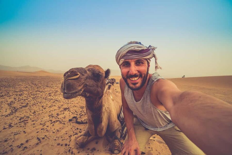 Hurghada: ATV Quad, Jeep and Buggy Safari with BBQ Dinner - Camel ride and desert photos at sunset