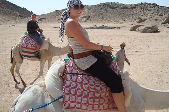 Hurghada: ATV Quad Safari, Camel Ride & Bedouin Village Tour - What to wear and bring: closed-toe shoes, scarf coverage, and sun protection