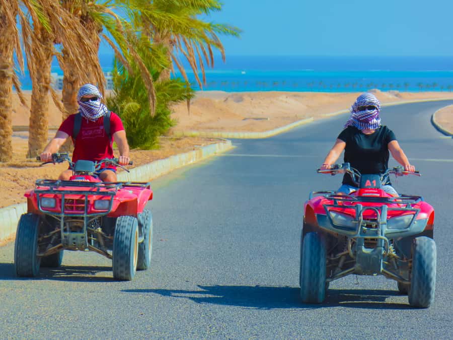 Hurghada: ATV Safari Tour with Camel Ride - Camel ride moments: short by default, optional to extend