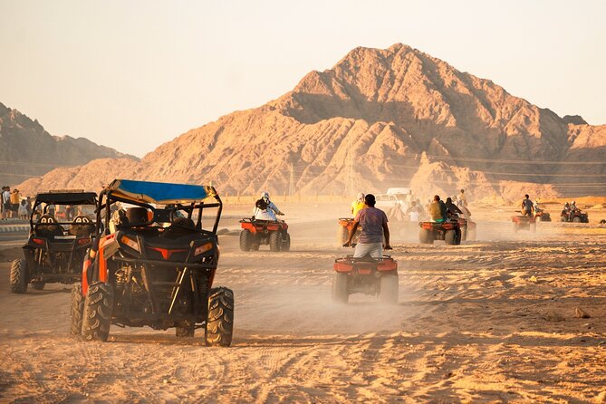 Hurghada Desert Safari Experience, ATV Quad, Camel Ride & Dinner - Getting Out of Hurghada: Pickup, Timing, and Desert Station Setup
