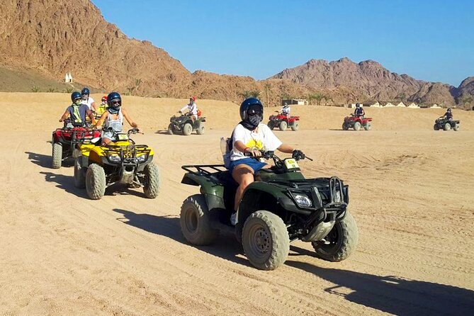 Hurghada Desert Safari Experience, ATV Quad, Camel Ride & Dinner - Camel Ride and Open-Air Sunset Dinner: The Part You’ll Remember
