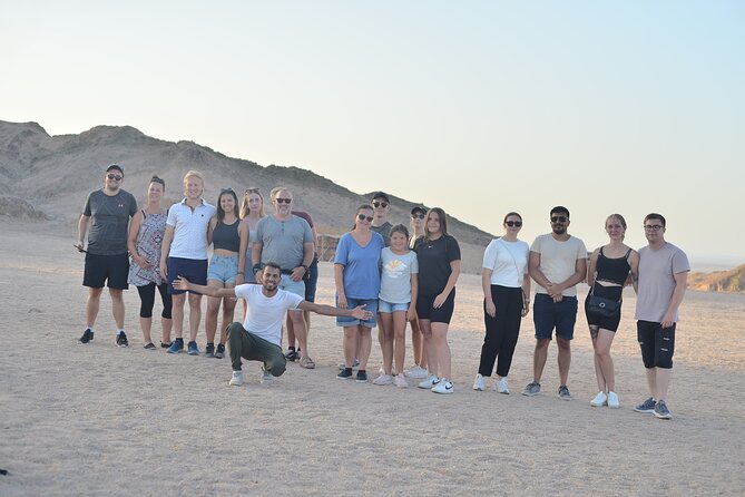 Hurghada: Safari 4x4 Jeep, Camel Ride, Dinner & Star Watching - Getting Picked Up in an A/C Van and Keeping the Pace Comfortable