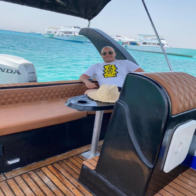 Hurghada: Safari ATV Quad & Speedboat to Orange bay island - Transfers to the marina: switching gears without losing momentum