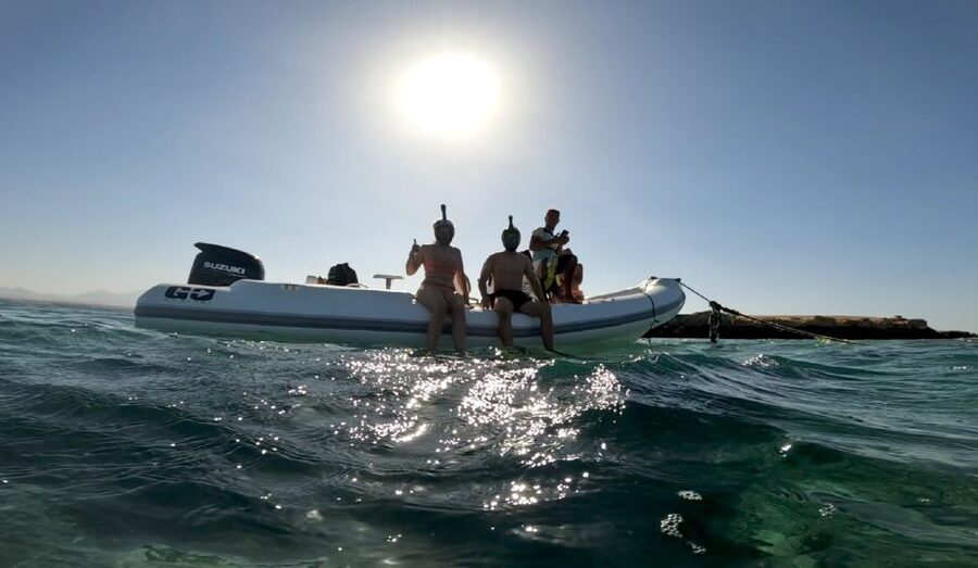 Hurghada: Safari ATV Quad & Speedboat to Orange bay island - Start time, pickup point, and the one rule that matters