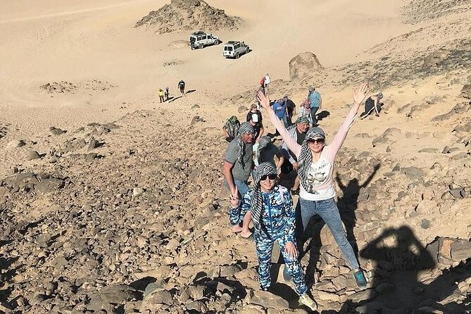 Hurghada Safari Trip Quad, Buggy, Jeep, Camel, Dinner, and Show - A 5-hour desert mix of quad, buggy, jeep, camel, and Bedouin show