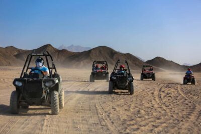 Hurghada: Sunset Desert Safari by Dune Buggy - Getting on the buggy: briefing, rules, and what guided really means