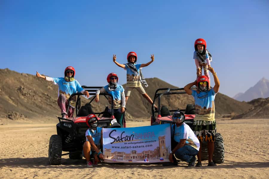 Hurghada: Sunset Desert Safari by Dune Buggy - Optional barbecue dinner, show, and telescope night sky