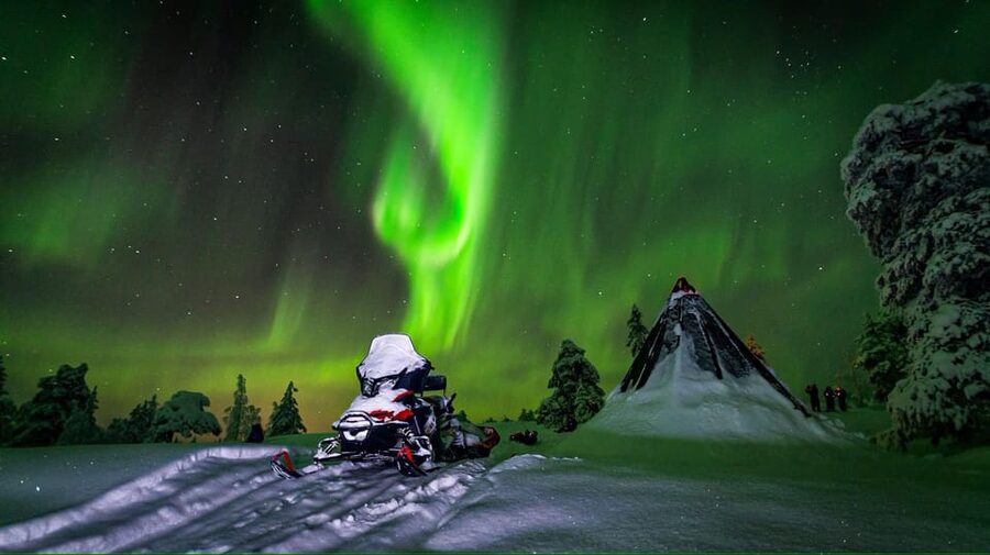Inari: Northern Lights Hunt Snowmobile Safari - Guides and Star Stories: The Extra Value That Makes It Feel Personal