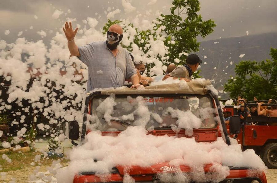 Jeep Safari-Lunch-Boat-Canyon-Waterfall-Foam,Water Party - Green Lake Oymapınar: lunch, swimming breaks, and the best timing